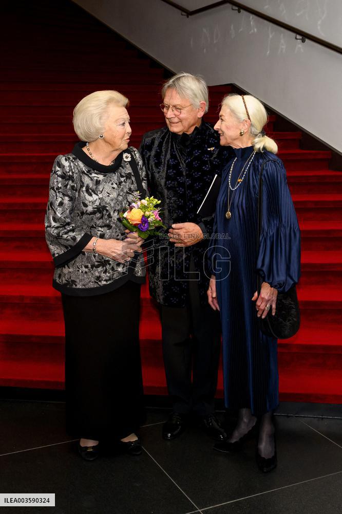 Princess Beatrix Attends Dutch Ballet Gala - Amsterdam