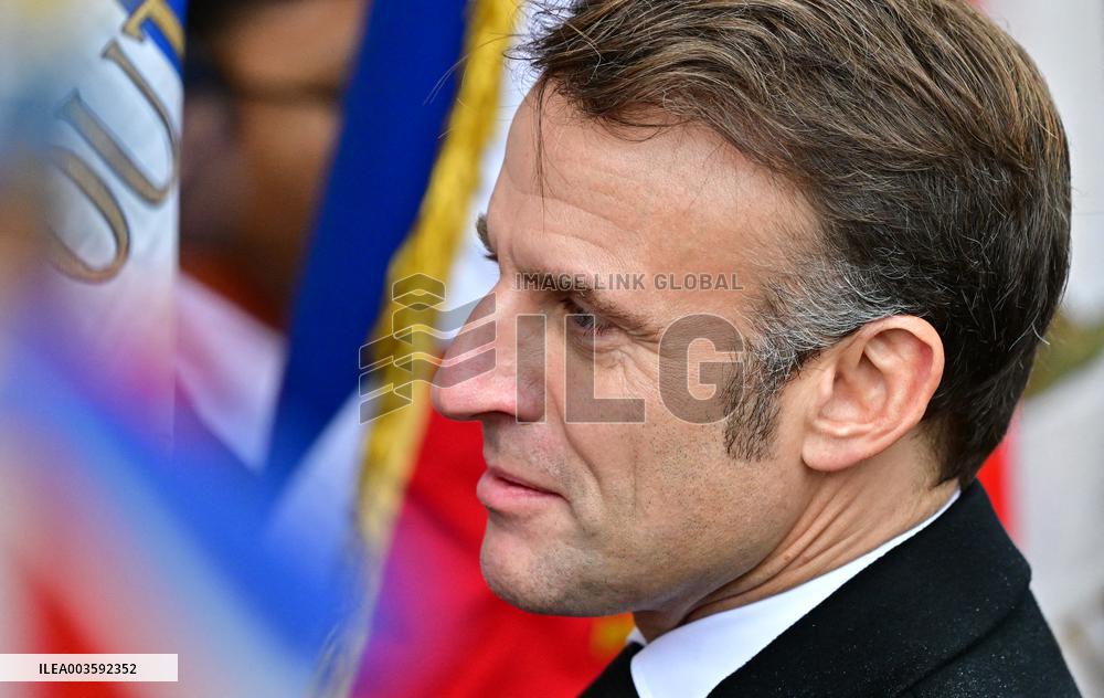 Commemoration of 106th anniversary of 1918 Armistice on November 11th - Paris