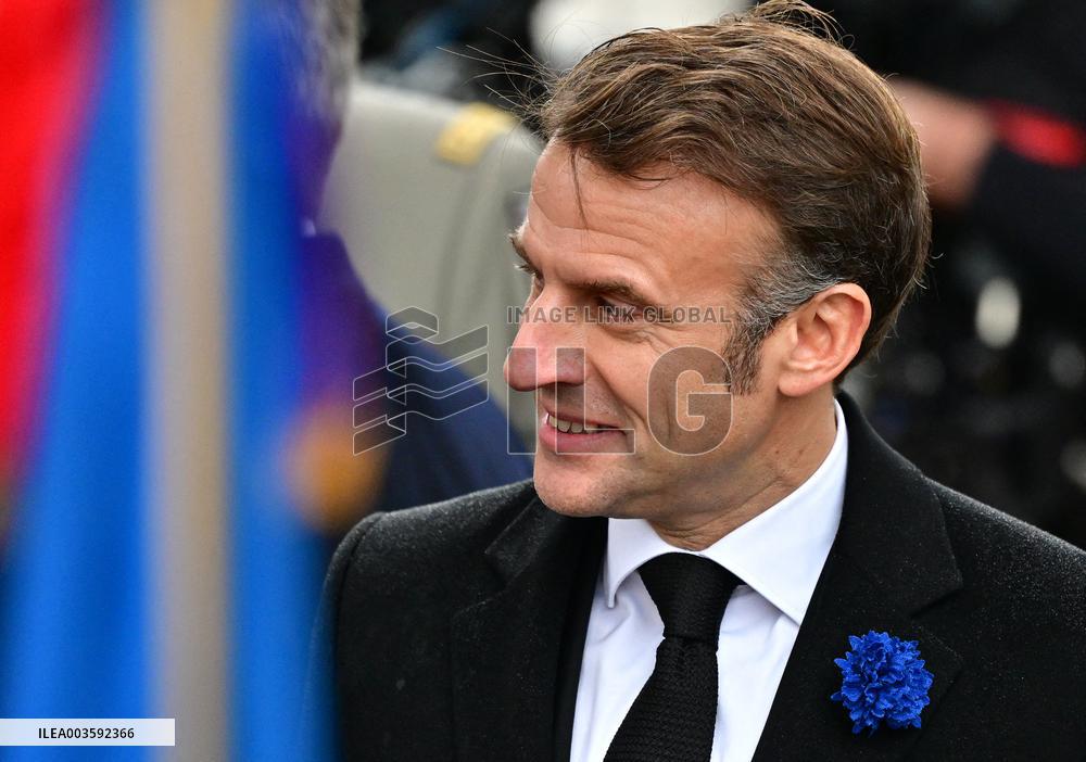 Commemoration of 106th anniversary of 1918 Armistice on November 11th - Paris