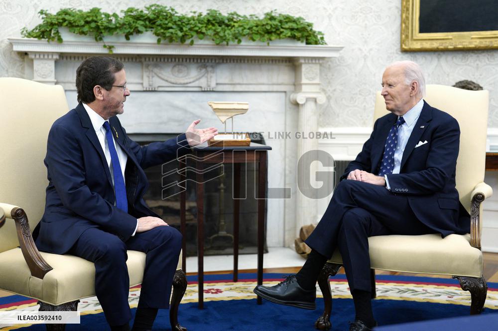 Joe Biden meets with Isaac Herzog - Washington