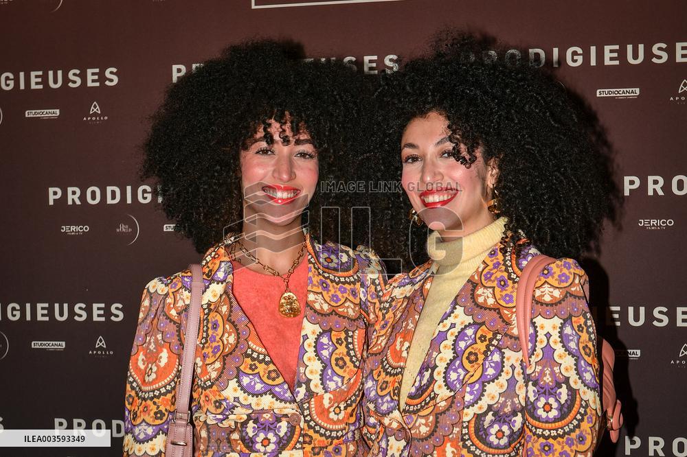 Preview of the film PRODIGIEUSES in Paris FA