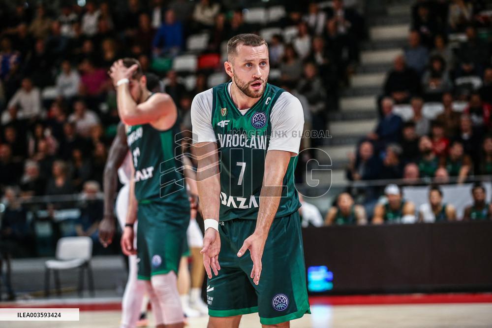 BASKET - Champions League - Pallacanestro Reggiana vs WKS Slask Wroclaw