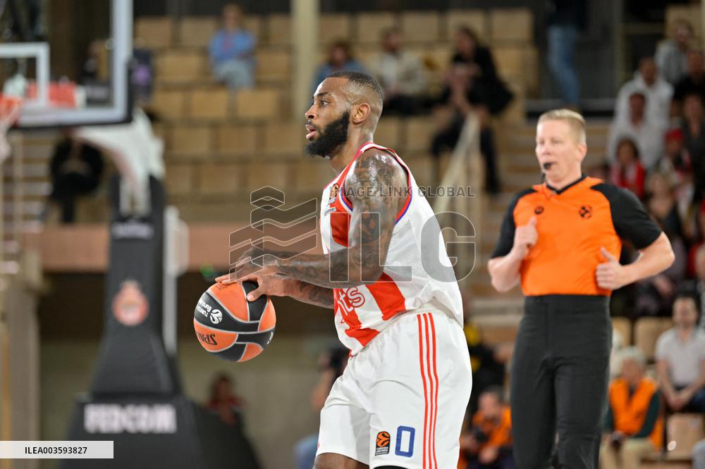 Euroleague - AS Monaco v Red Star Belgrade