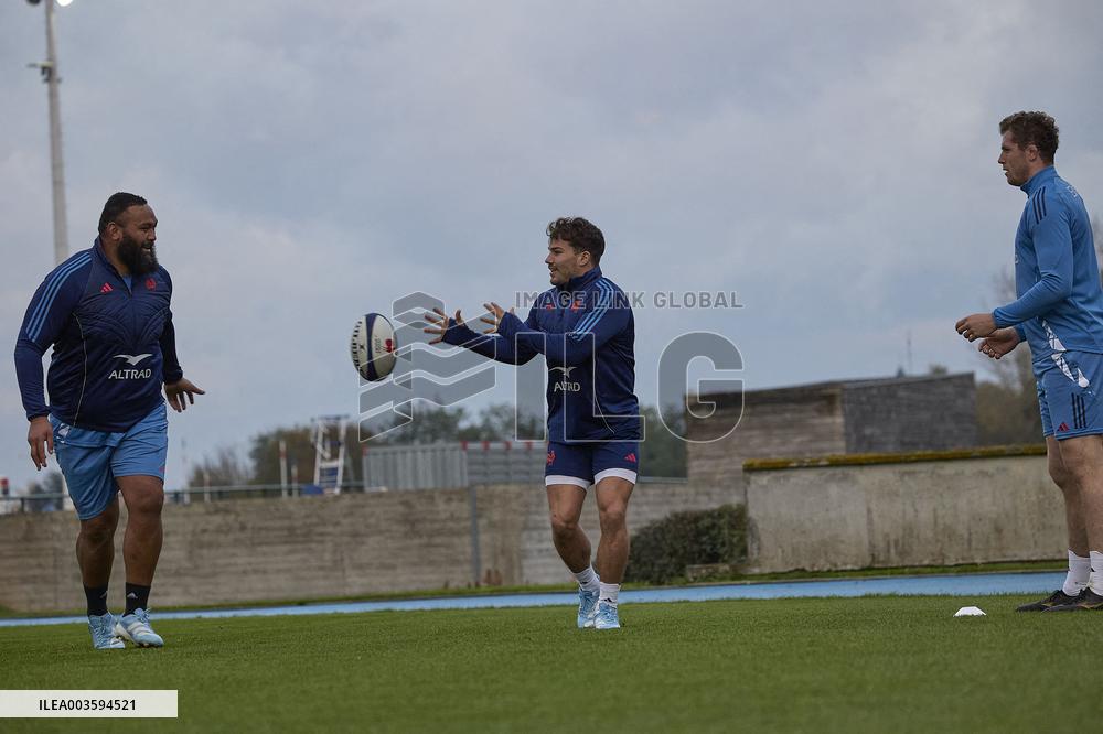 Training of The French Rugby Team - Marcoussis