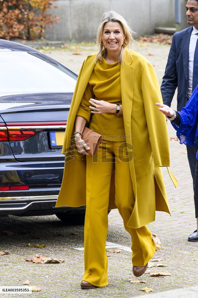 Queen Maxima At Healthcare Institution Ipse De Bruggen - Netherlands