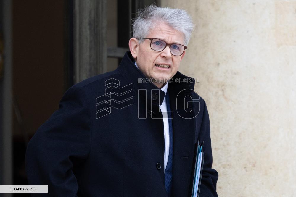 Weekly Cabinet Meeting - Paris