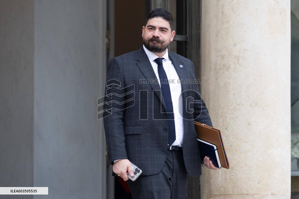 Weekly Cabinet Meeting - Paris