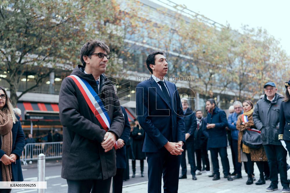 Tribute To The Victims Of The Terrorist Attacks 13/11 - Saint-Denis