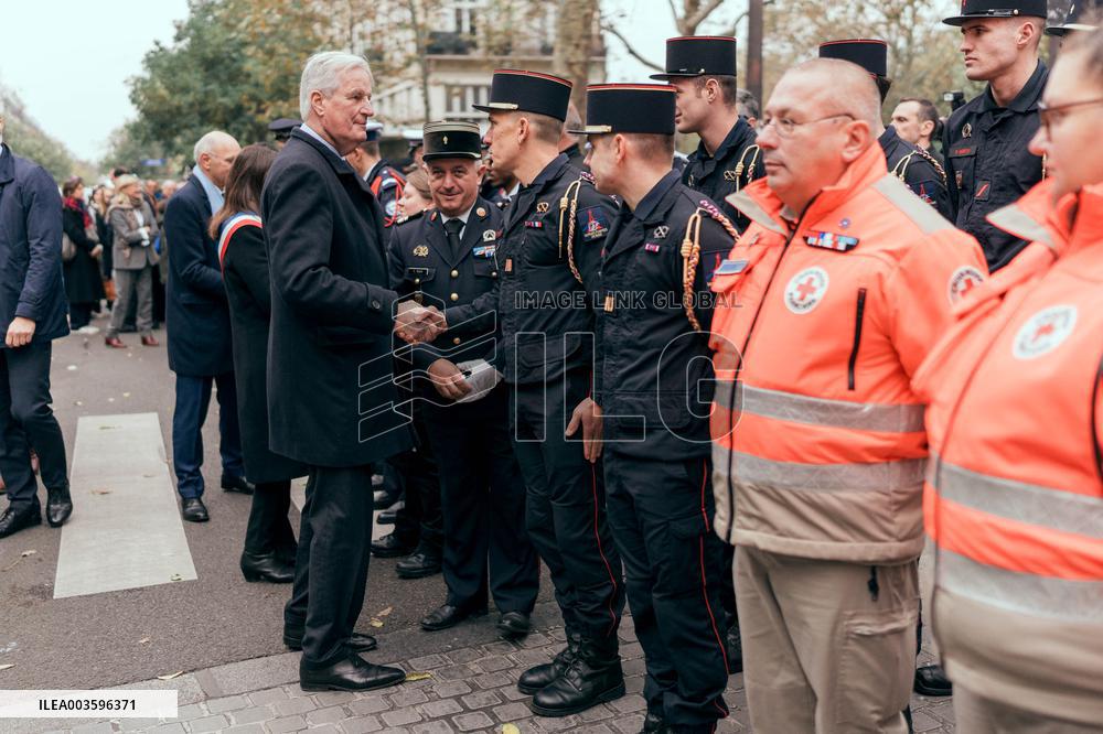 Tribute To The Victims Of The Terrorist Attacks 13/11 - Bataclan - Paris