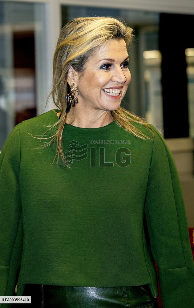 Queen Maxima At State Of The SME Presentation - Netherlands