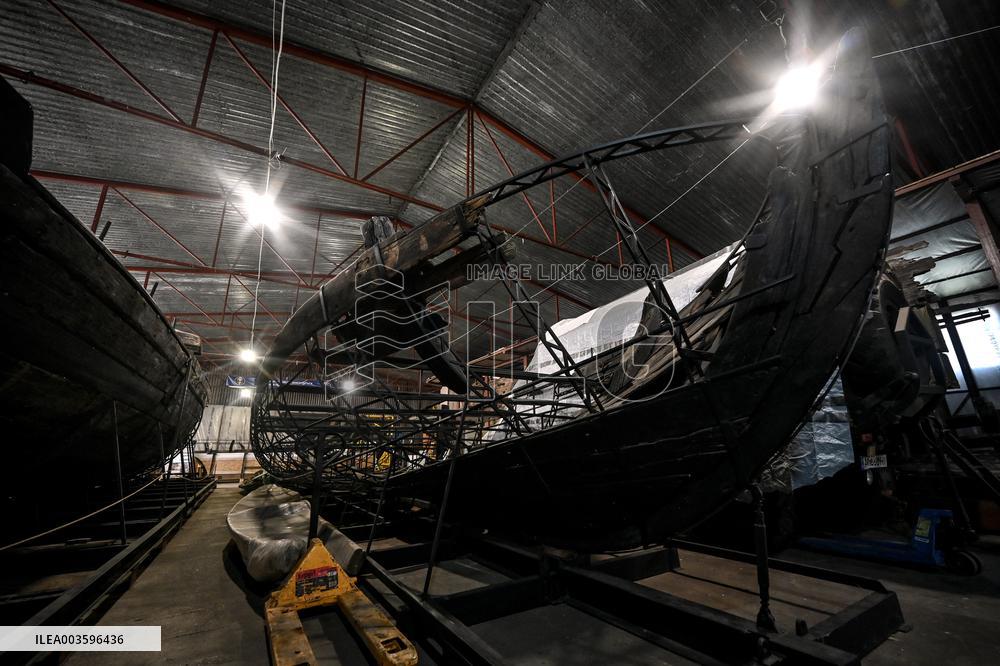 Museum of Navigation on Khortytsia Island in Zaporizhzhia