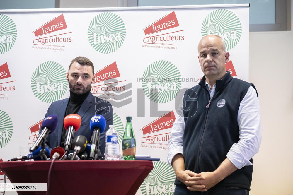 FNSEA Press Conference - Paris