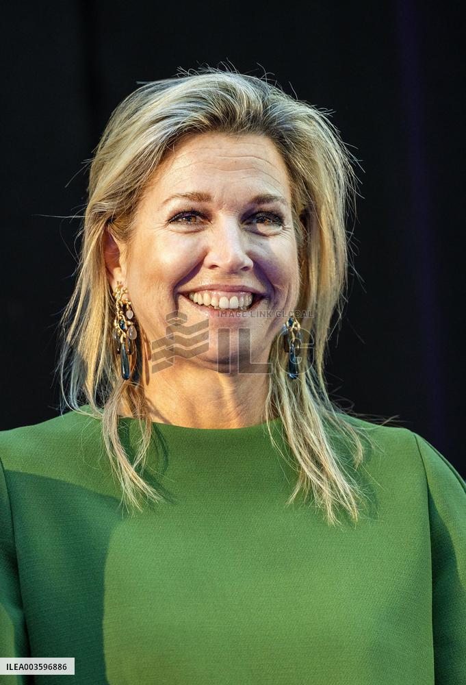 Queen Maxima at Anniversary Meeting 10 Years State of the SME - Netherlands