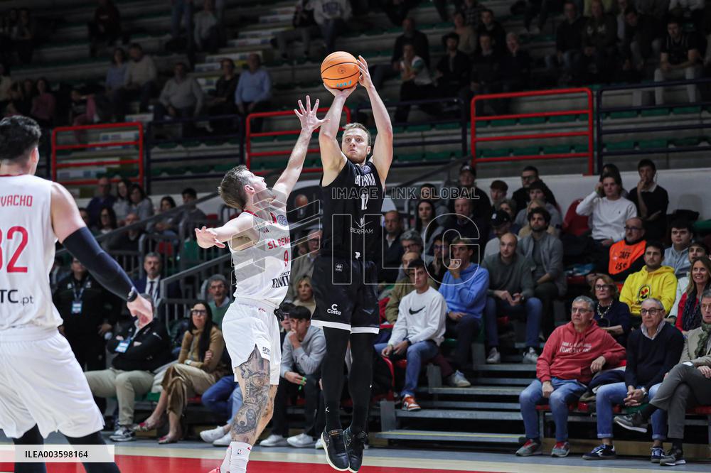 BASKET - Champions League - Betram Derthona vs SL Benfica