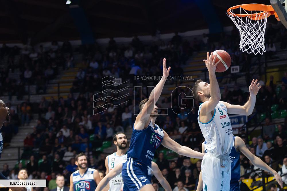 BASKET - Serie A2 - Acqua S. Bernardo Cantu vs Fortitudo Bologna