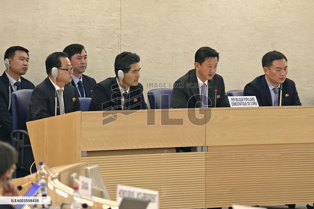 U.N. Human Rights Council working group session