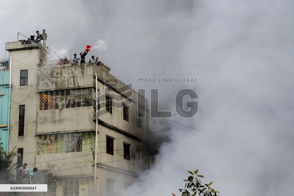 Shoe Factory Fire - Dhaka