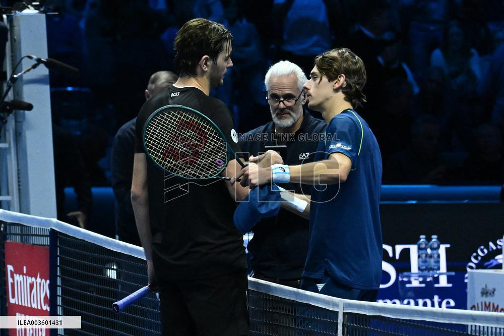 TENNIS - Internazionali di Tennis - Nitto ATP Finals - Fritz vs De Minaur