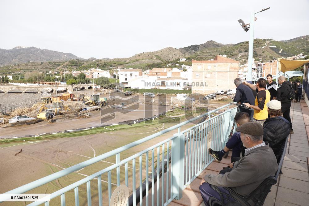 The municipality of Benagarmosa after the passage of the DANA Malaga