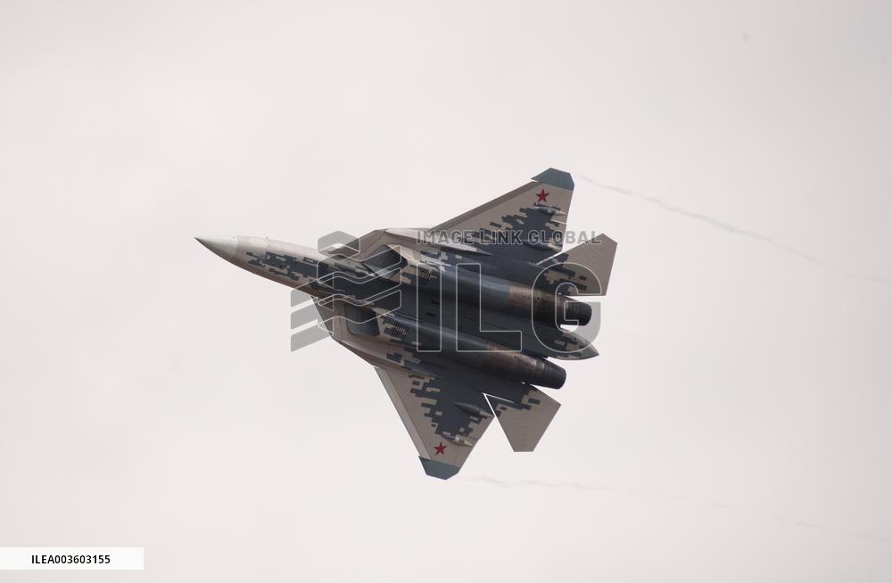 Russia's Su-57 at 2024 Zhuhai Air Show