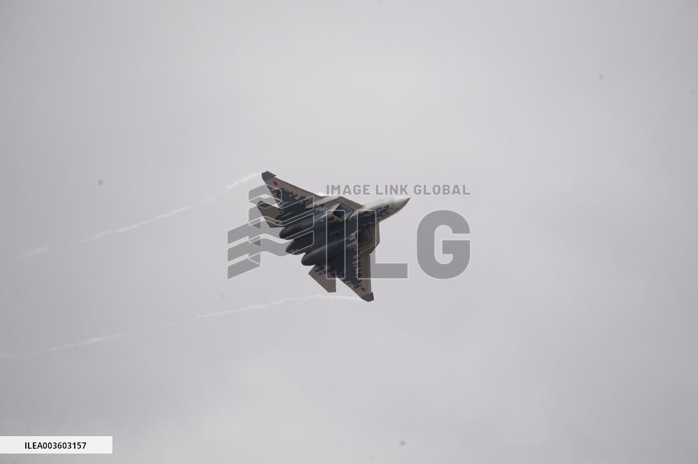 Russia's Su-57 at 2024 Zhuhai Air Show