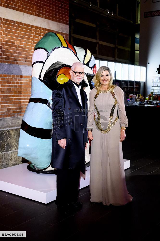Queen Maxima Opens The Don Quixote Sculpture Hall - Amsterdam