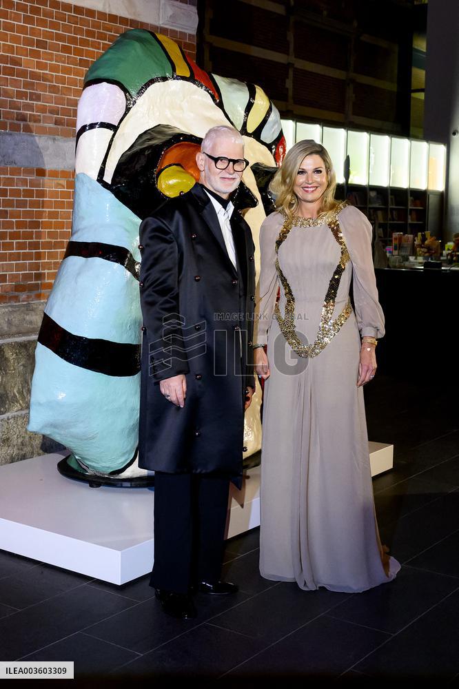 Queen Maxima Opens The Don Quixote Sculpture Hall - Amsterdam