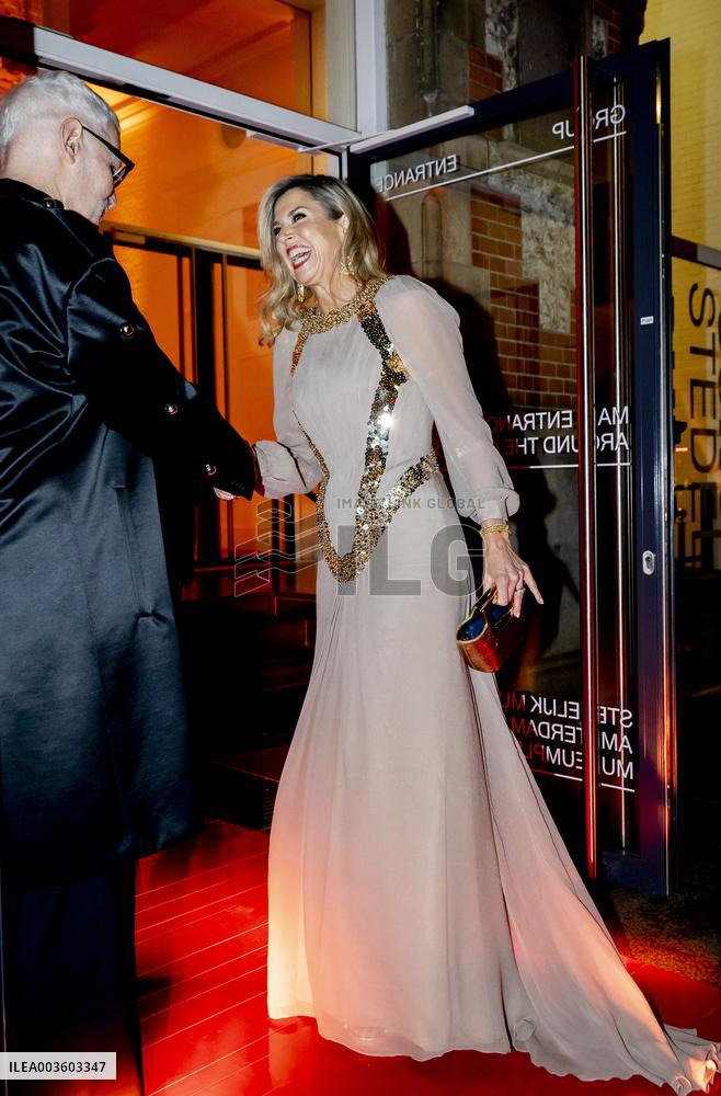 Queen Maxima Opens The Don Quixote Sculpture Hall - Amsterdam