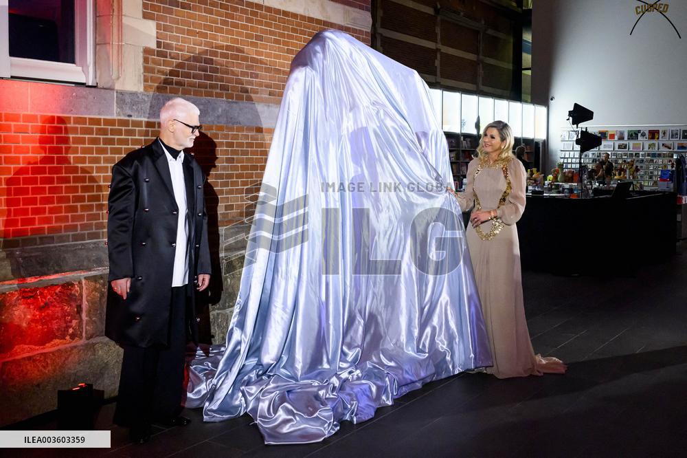 Queen Maxima Opens The Don Quixote Sculpture Hall - Amsterdam