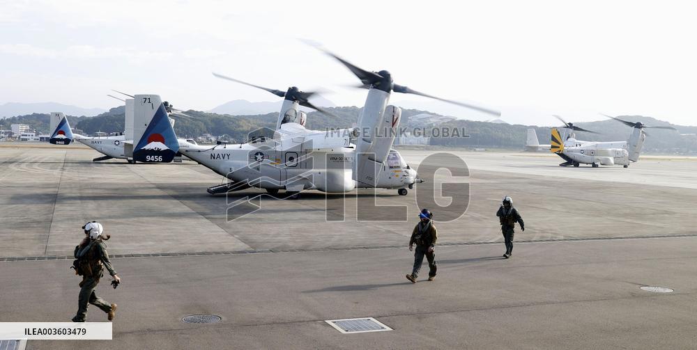 U.S. Navy CMV-22 Ospreys