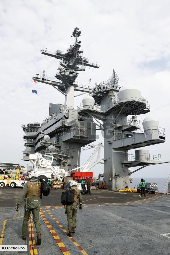 U.S. aircraft carrier George Washington