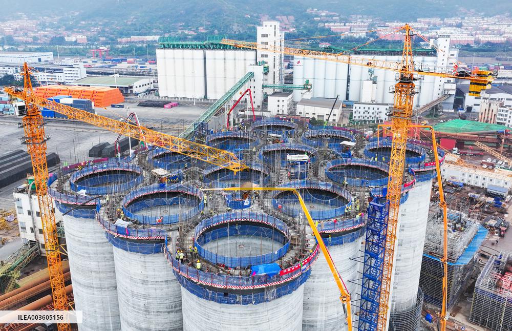 Lianyungang International Grain Distribution Center Construction