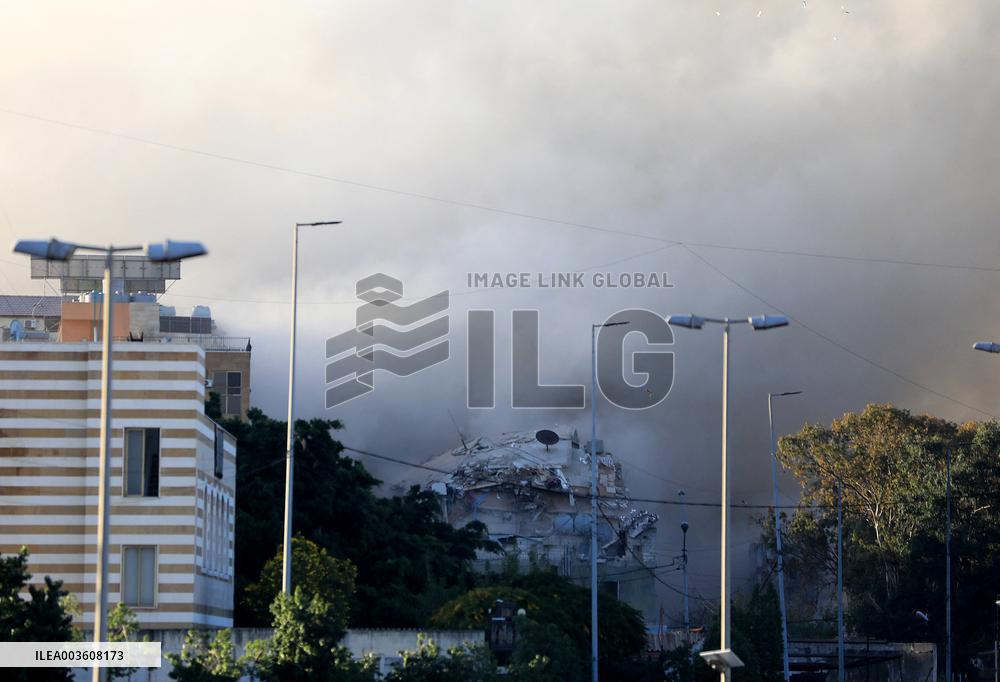 Israeli Army Strikes Beirut - Lebanon