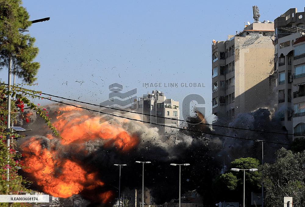 Israeli Army Strikes Beirut - Lebanon