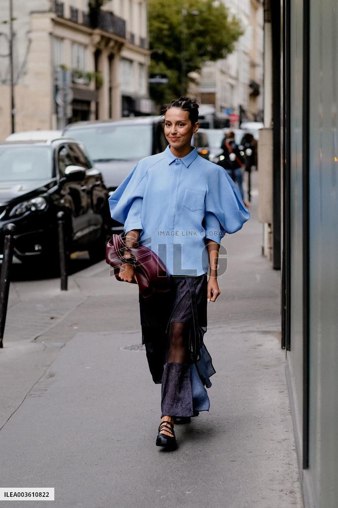 PFW - Sacai Street Style