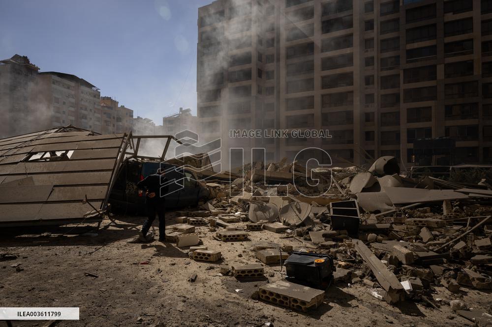 Israeli Strikes Pound Lebanon