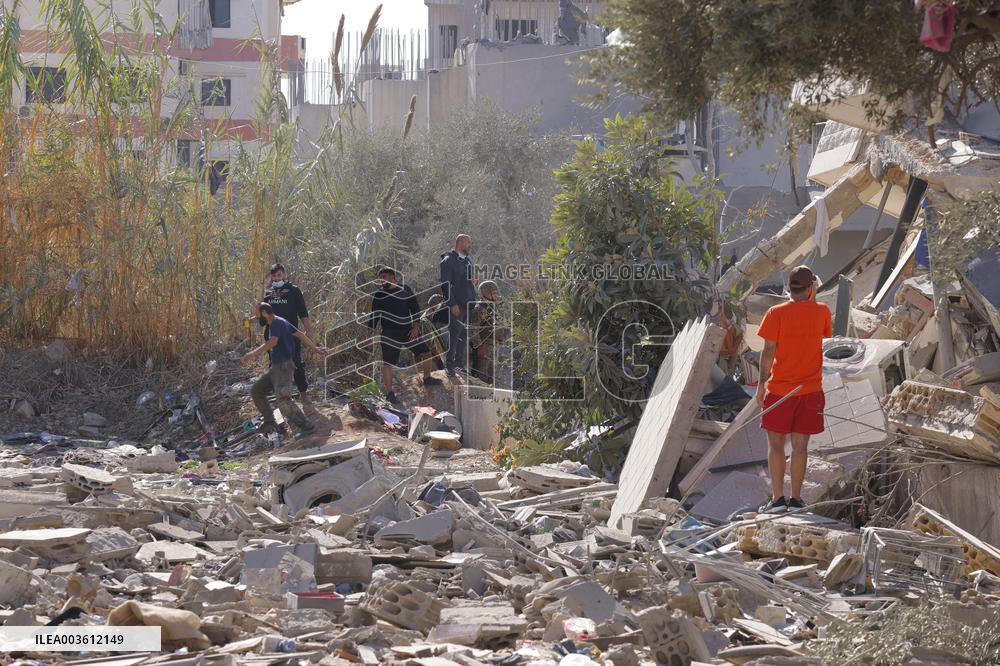 Israeli Airstrikes Aftermath - Beirut
