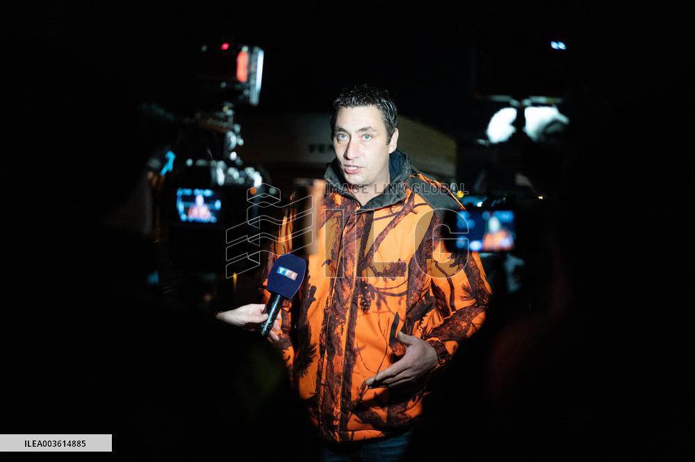 Farmers protest against EU-Mercosur agreement on the RN118 - Velizy-Villacoublay