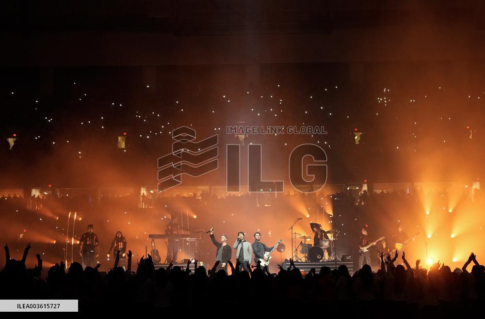 Jonas Brothers Perform At The 111th Grey Cup - Vancouver