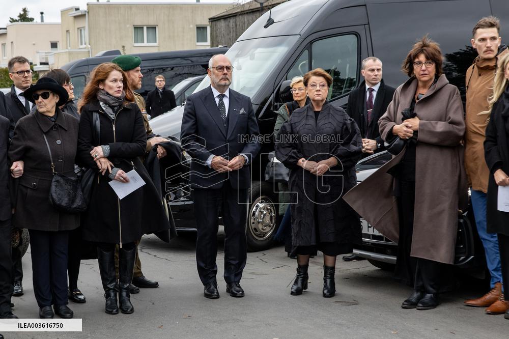 Former Estonian First Lady Helle Meri's funeral