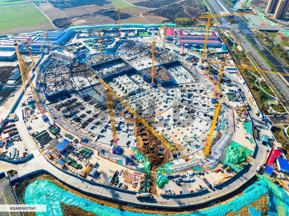 Jinan Yellow River Sports Center Construction