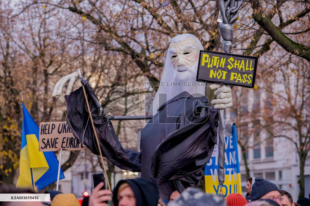 Yulia Navalnaya Joins Russian Opposition Rally - Berlin