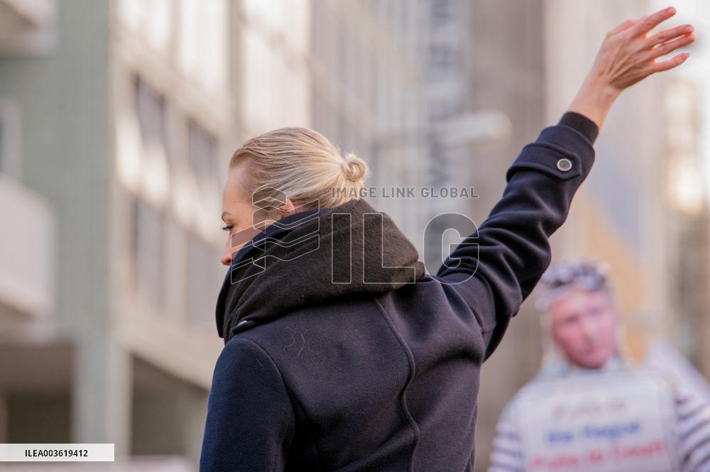 Yulia Navalnaya Joins Russian Opposition Rally - Berlin
