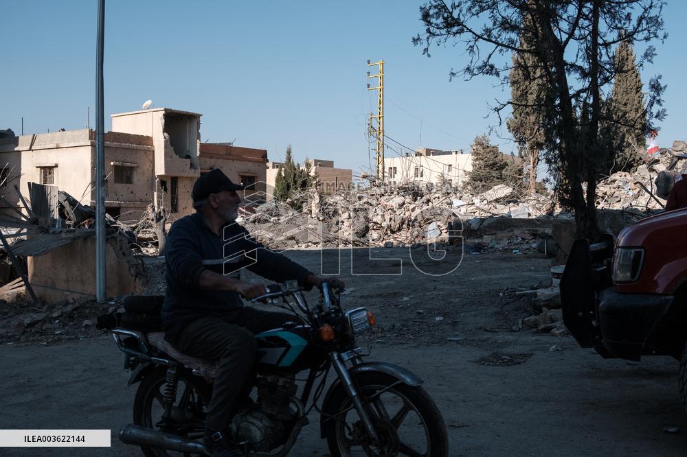 Israeli Airstrike Targets Civil Defense Center In  Baalbek District - Beirut