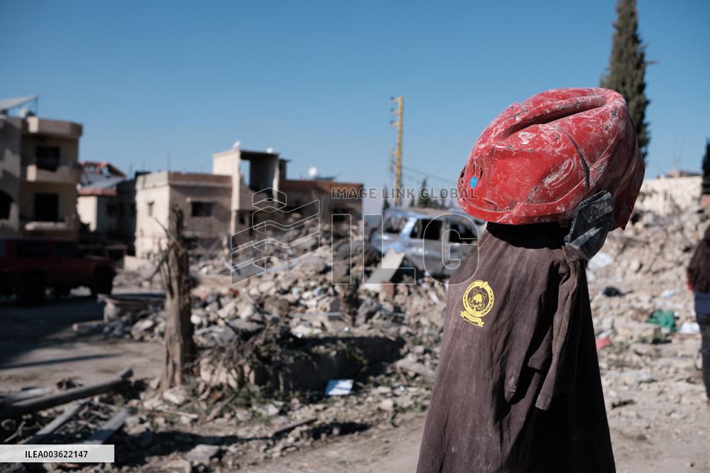 Israeli Airstrike Targets Civil Defense Center In  Baalbek District - Beirut