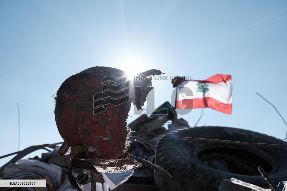 Israeli Airstrike Targets Civil Defense Center In  Baalbek District - Beirut