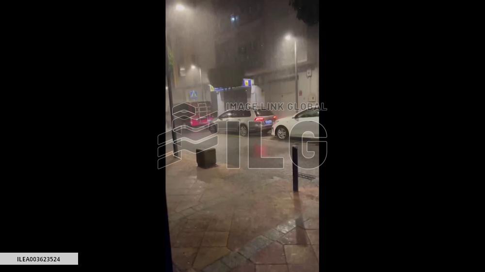 Spain: Heavy Rain Hits Valencia, Still Recovering From Recent Floods 4