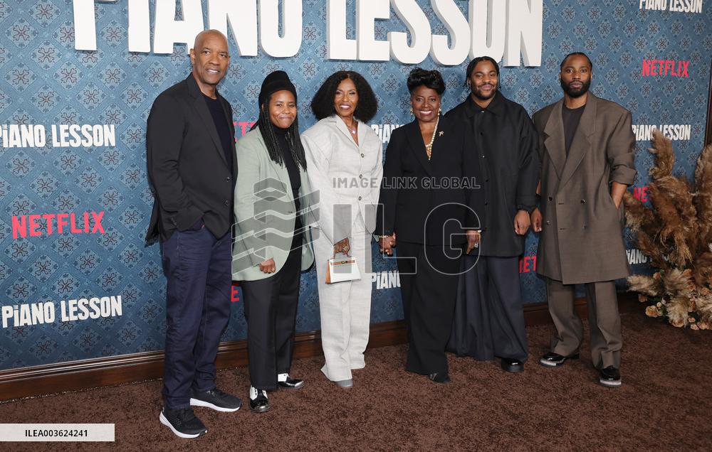 The Piano Lesson Premiere - LA