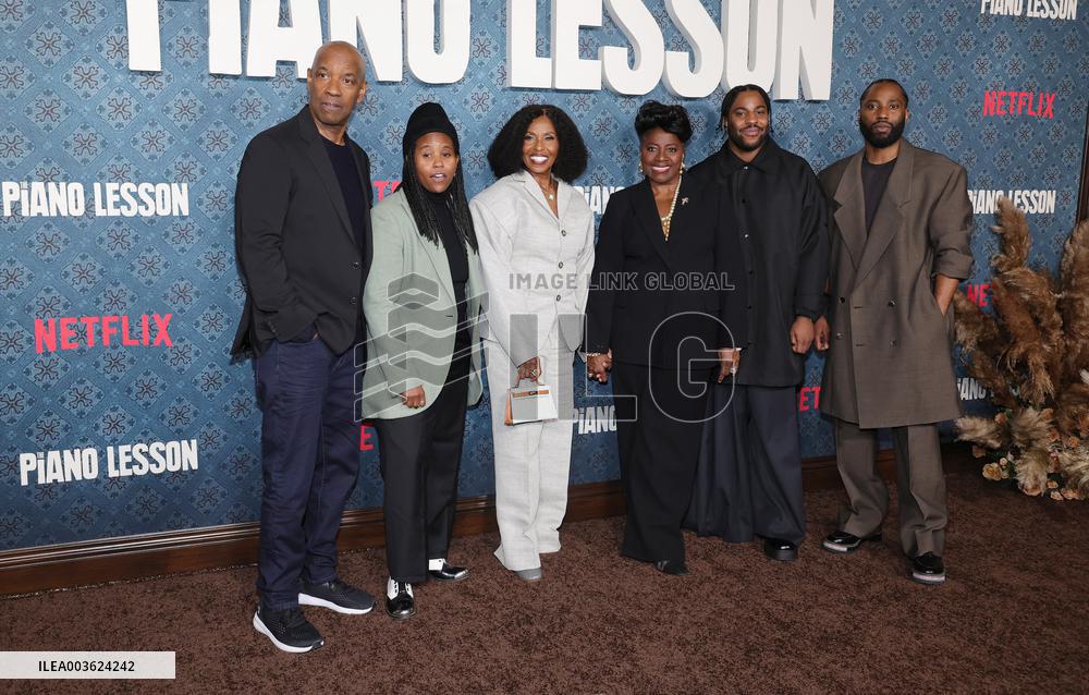 The Piano Lesson Premiere - LA