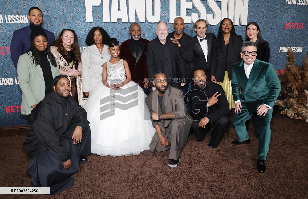 The Piano Lesson Premiere - LA